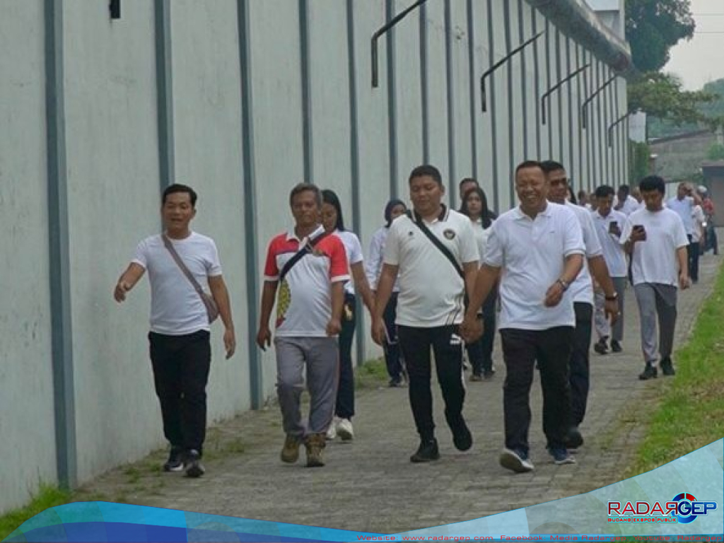 Jalan Santai & Penanaman Bibit Cabai Merah Rutan Kelas I Medan